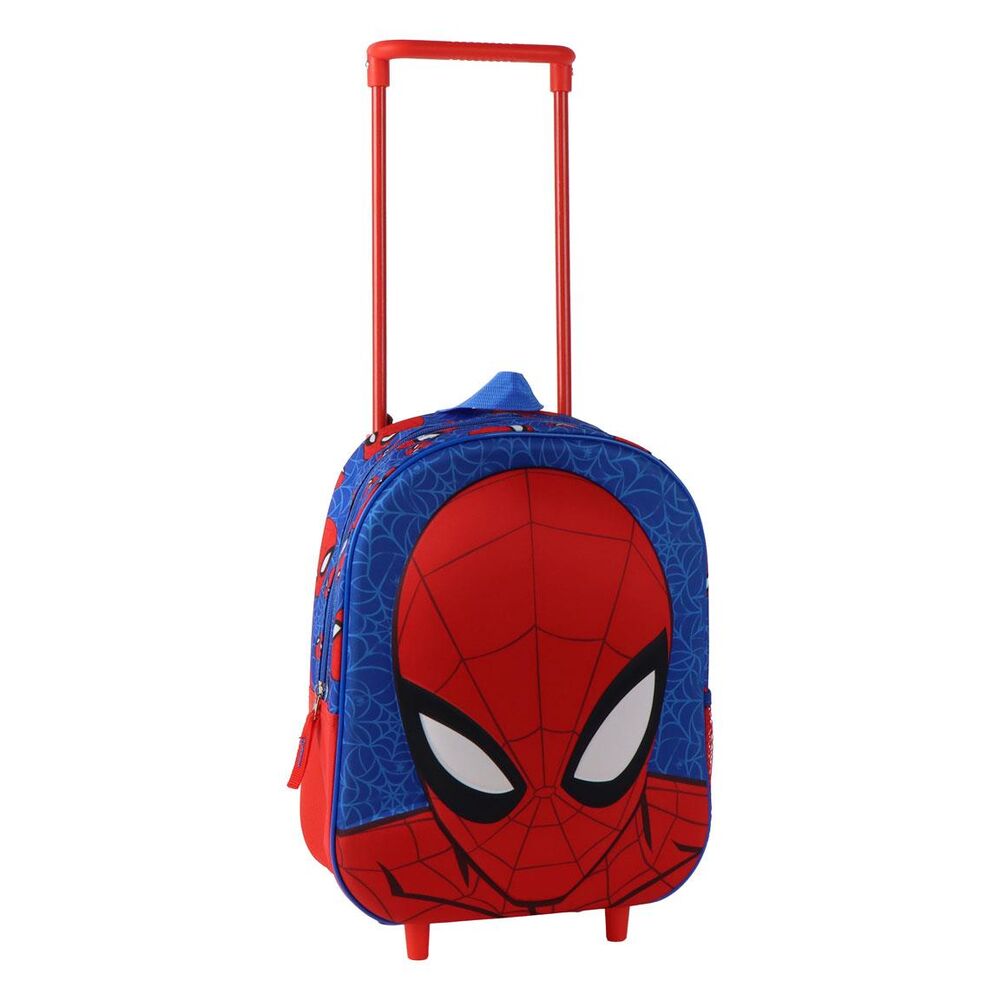 marvel spiderman 3d trolley 30cm