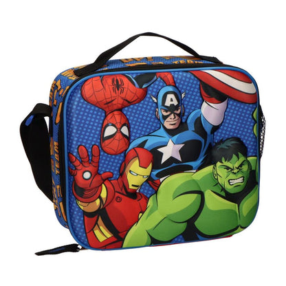 3d avengers marvel lunch bag