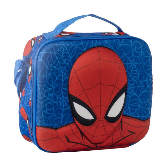 3d spiderman marvel lunch bag