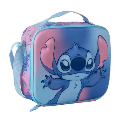 3d stitch disney lunch bag