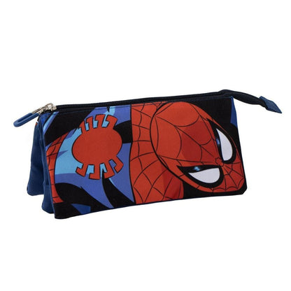 Spiderman Marvel triple pencil case