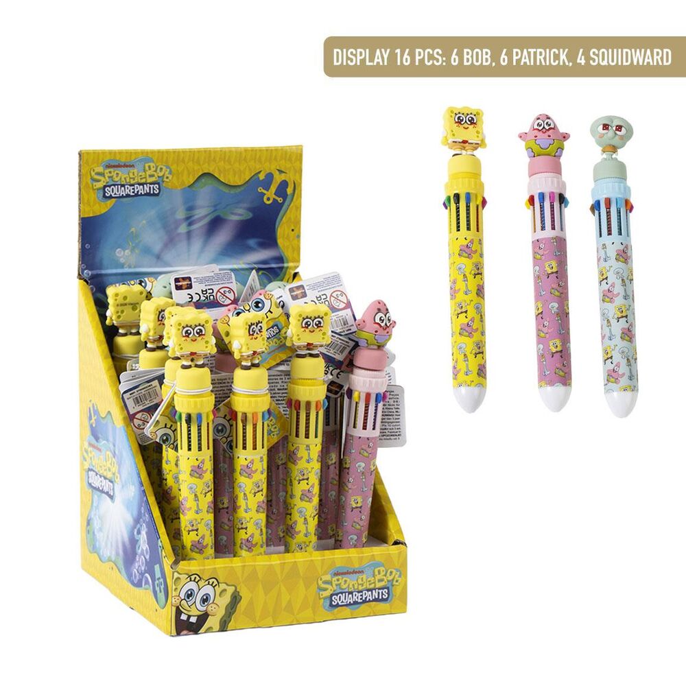 spongebob squarepants colored pens (assorted)