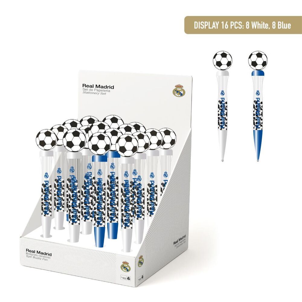 real madrid assorted swivel pen
