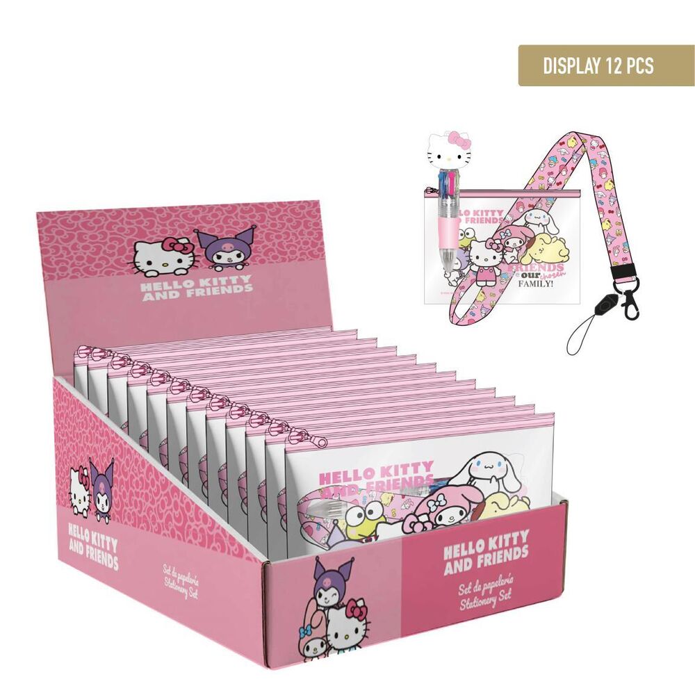 Hello Kitty and Friends stationery set