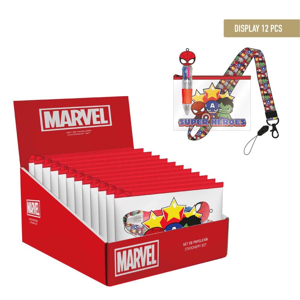 marvel stationery set