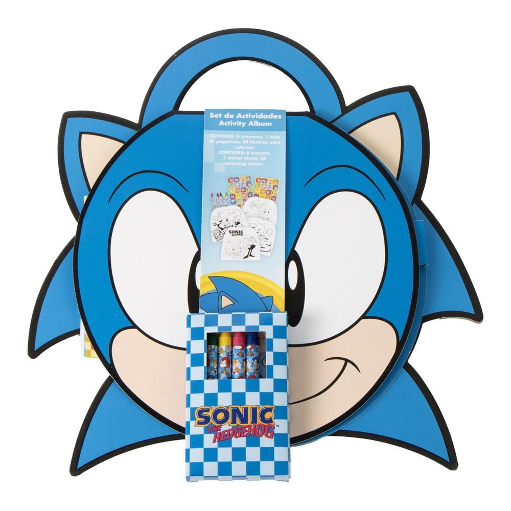 sonic the hedgehog coloring activity album