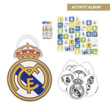 real madrid coloring activity album