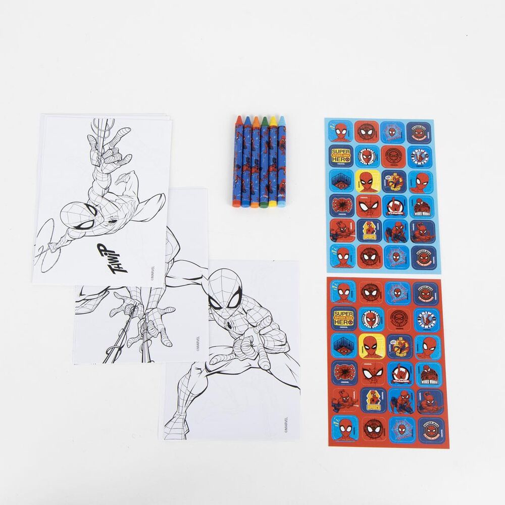Spiderman Marvel activities set