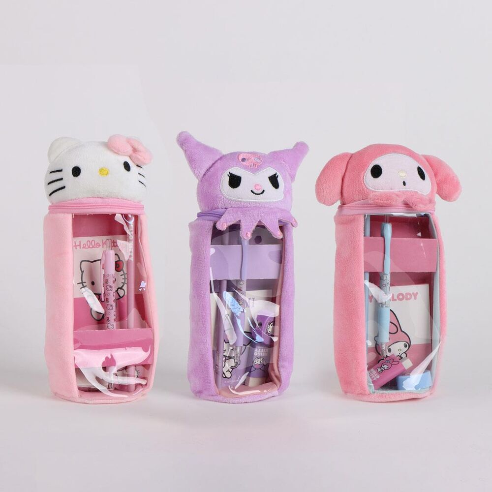 Hello Kitty Plüsch Federmäppchen (verschiedene Farben)