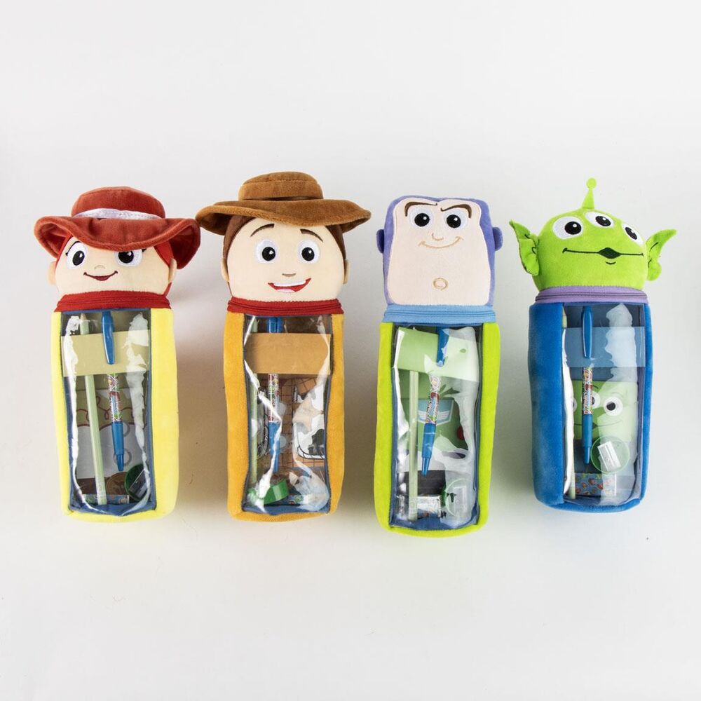 Trousse à crayons en peluche Toy Story Disney Pixar (Assorties)