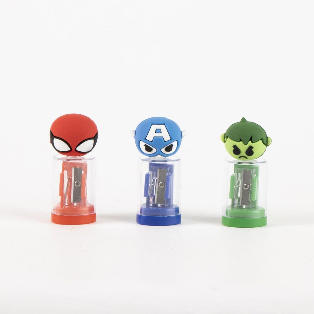 Avengers Marvel Assorted Pencil Sharpener Container