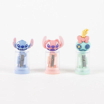 stitch disney container pencil sharpener assortment