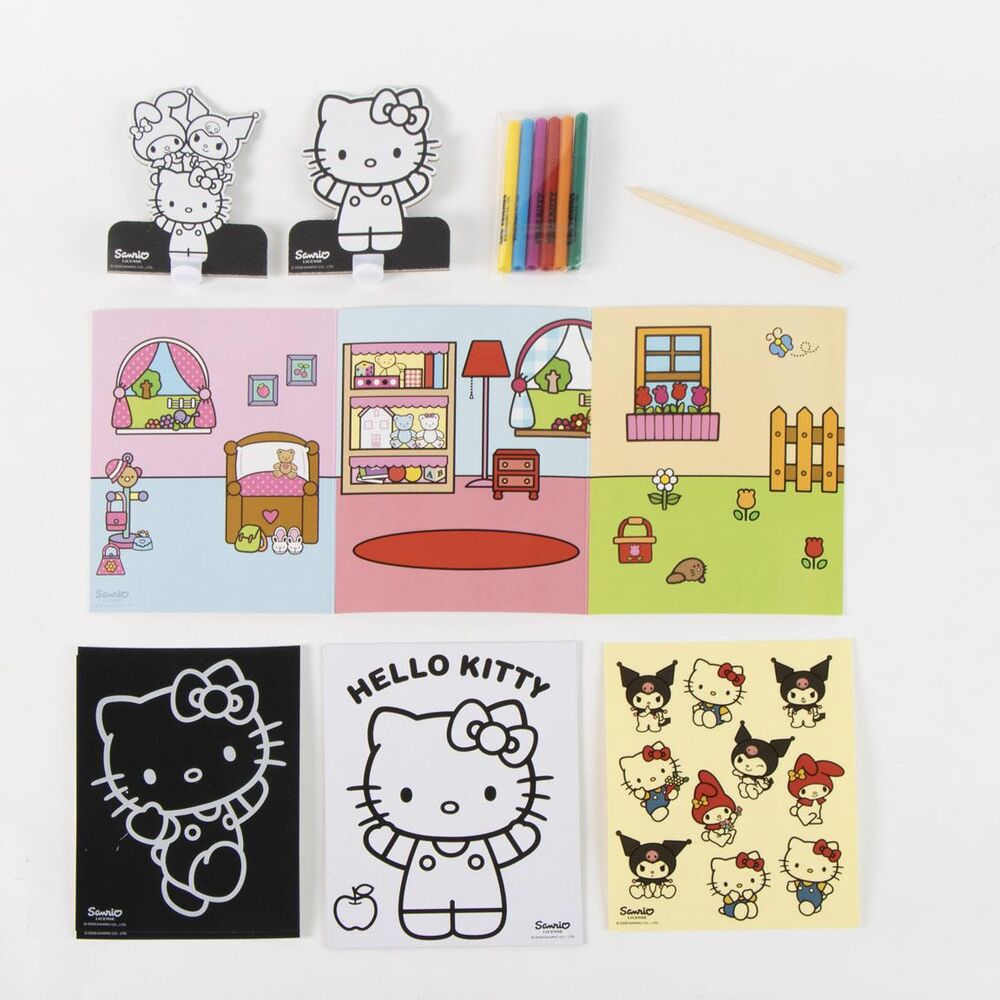 Hello Kitty und Freunde Mal Taschen Set