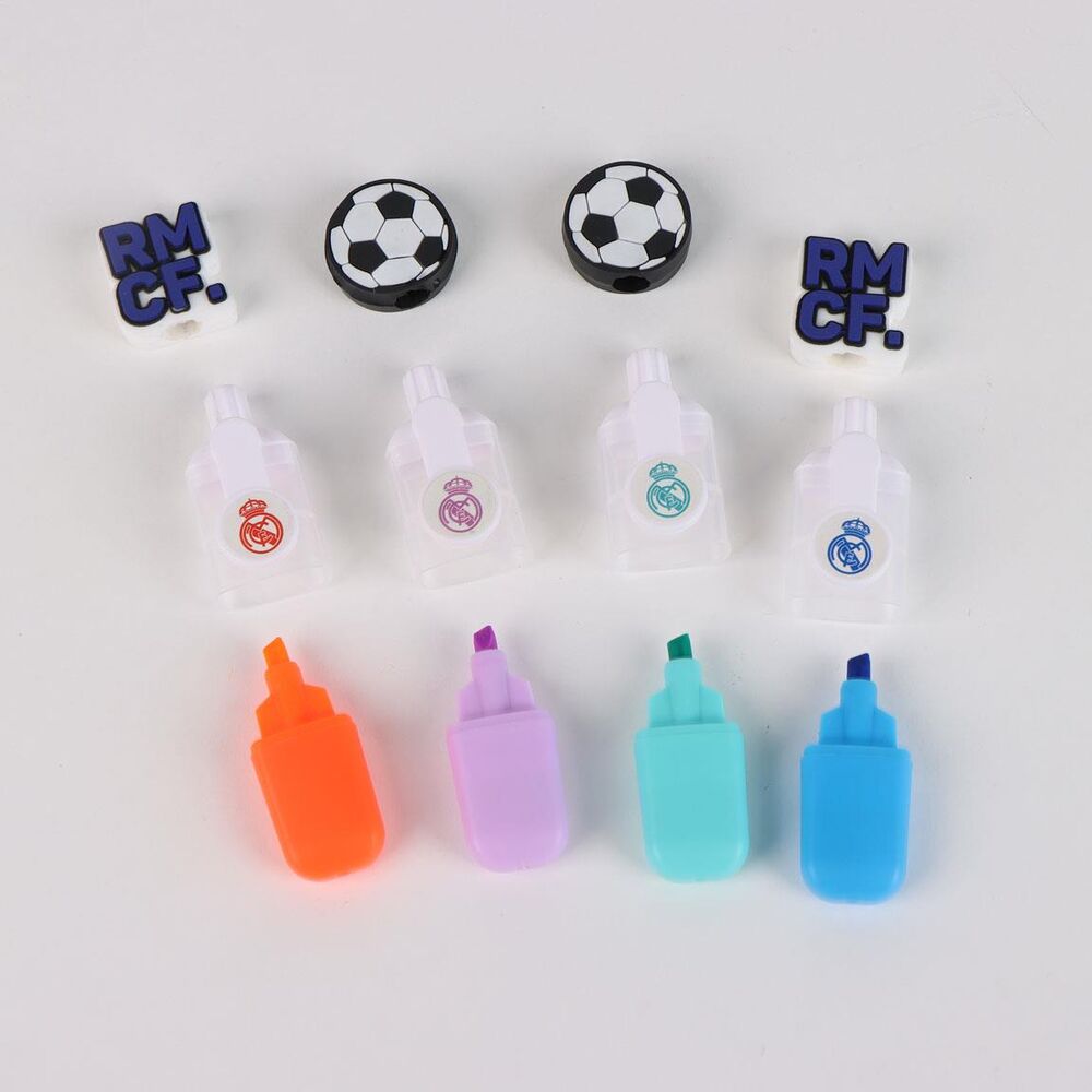 Real Madrid 4er Set Textmarker (sortiert)