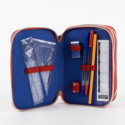 Spiderman Marvel triple pencil case