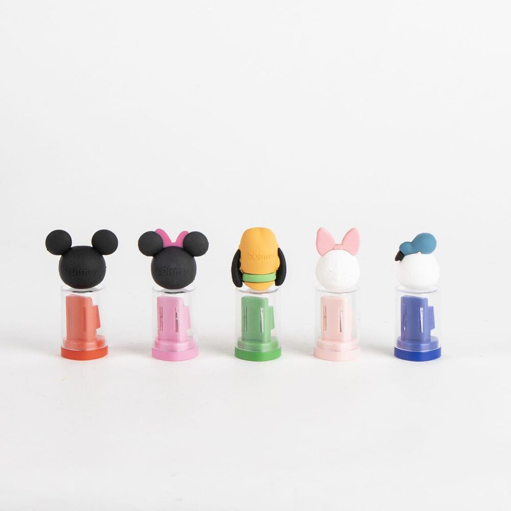 Disney container pencil sharpener assortment