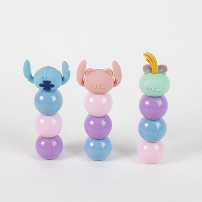Verschiedene stapelbare Textmarker mit Stitch Motiven von Disney