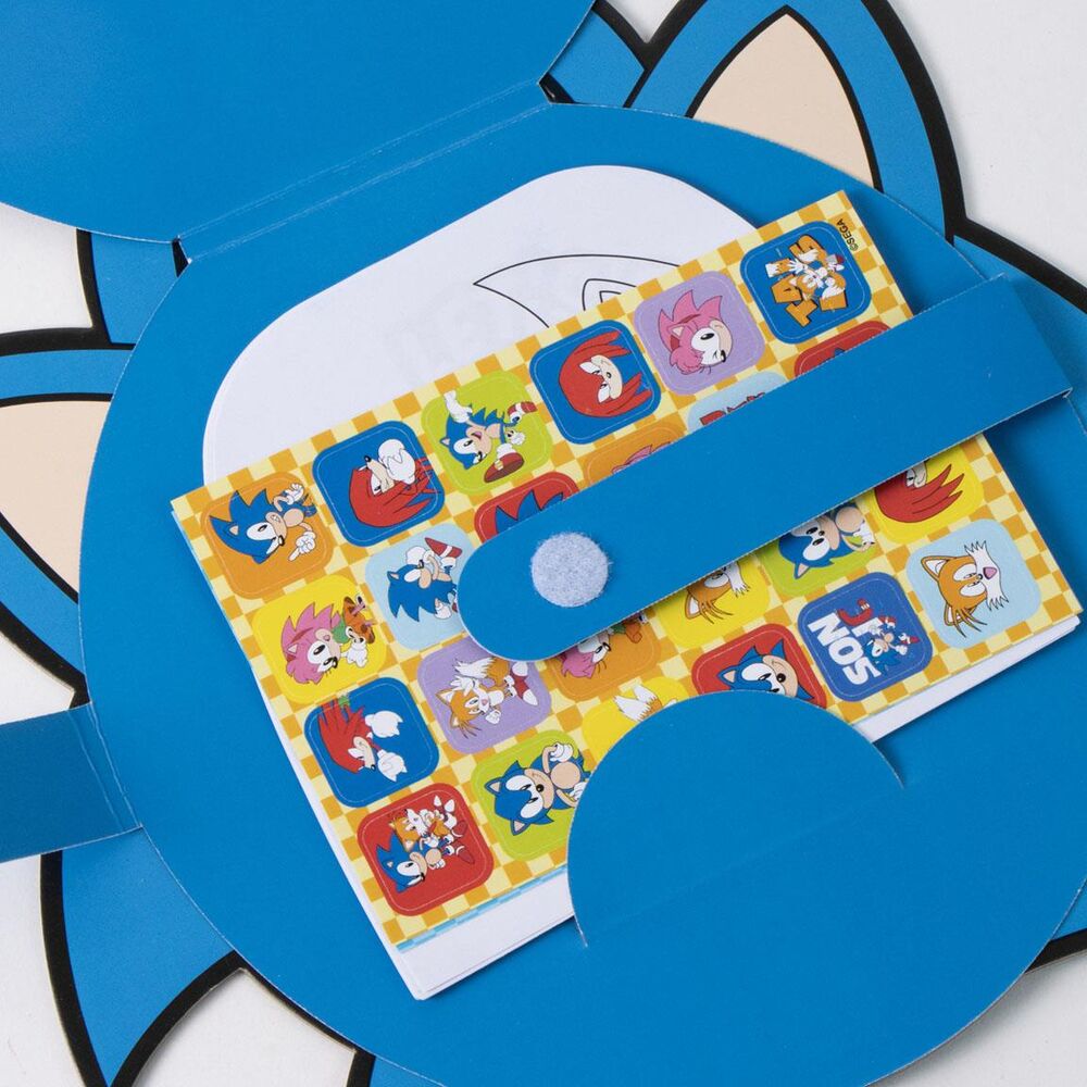 Sonic the Hedgehog coloring activity album