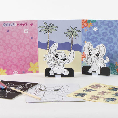 Set de bolsas para colorear de Stitch de Disney