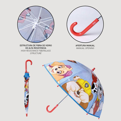 Parasol ręczny Psi Patrol Bubble 45 cm