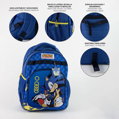 Sonic the Hedgehog backpack 42cm adaptable
