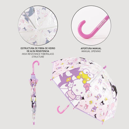 POE Hello Kitty and Friends manual umbrella