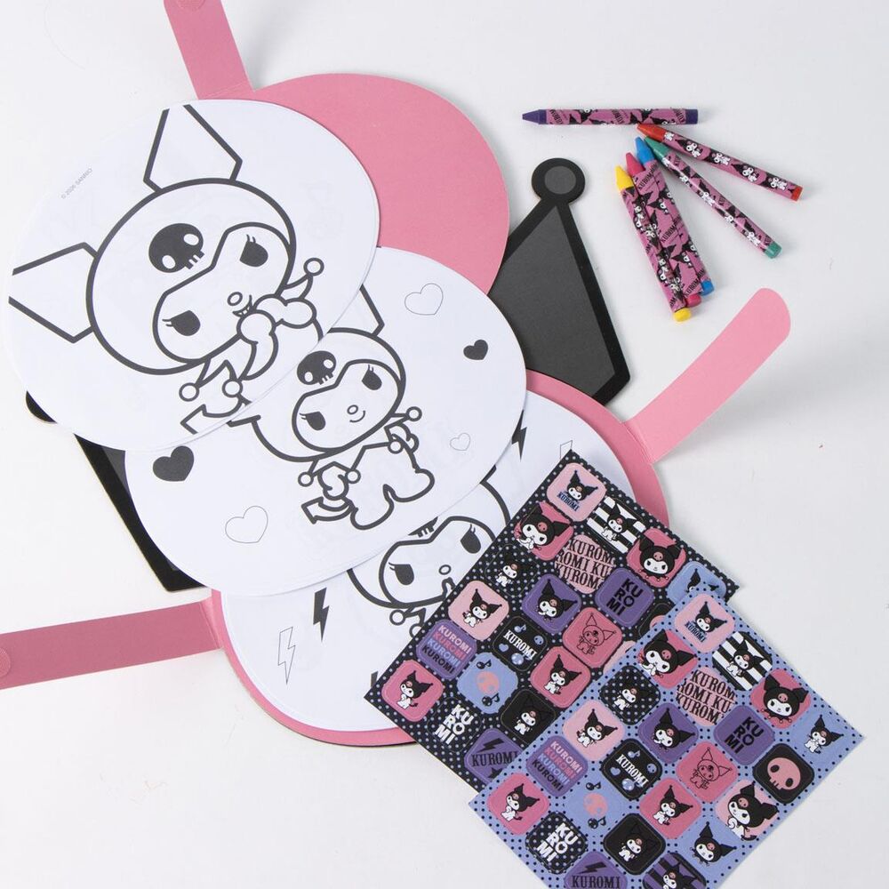 Kuromi Hello Kitty Malbuch