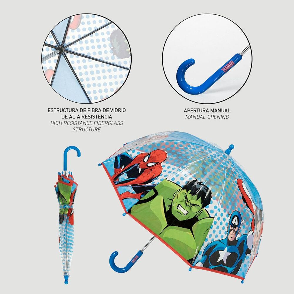 POE Avengers Marvel Manual Umbrella