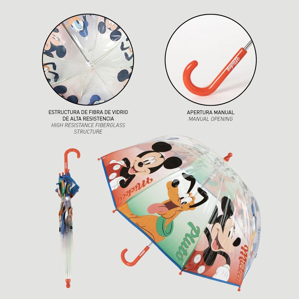 Parasol ręczny Disney Mickey i Przyjaciele POE