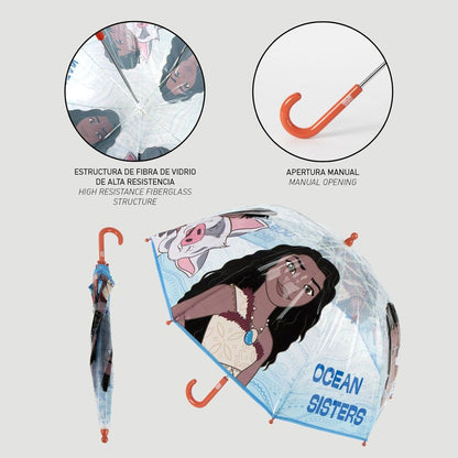 POE Vaiana Moana Disney manueller Regenschirm