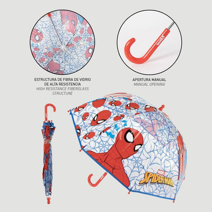 Paraguas manual de Spiderman de Marvel de POE