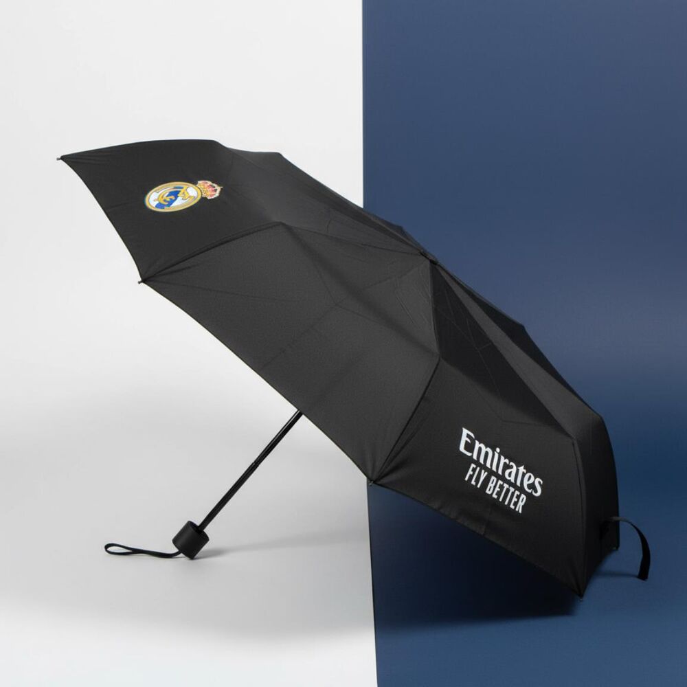 Real Madrid manual folding umbrella