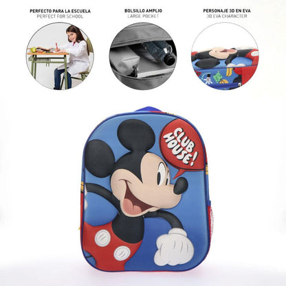 3D Mickey Mouse Disney Backpack 30cm