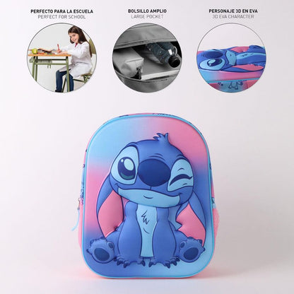 3D Stitch Disney Backpack 30cm