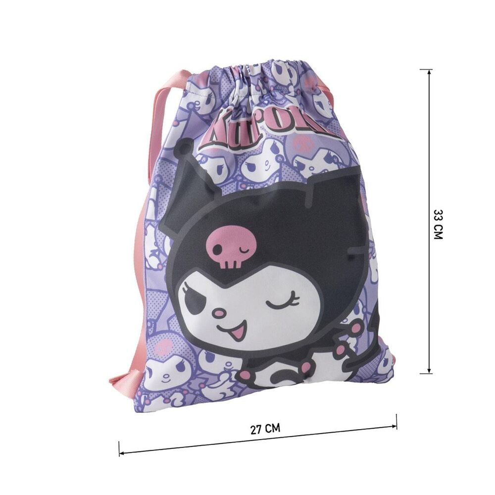 Kuromi Hello Kitty 33cm Tasche