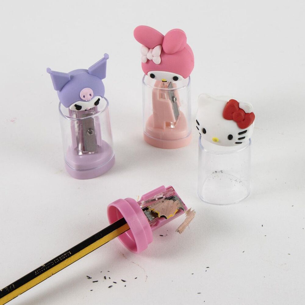 Hello Kitty and Friends pencil sharpener container assorted