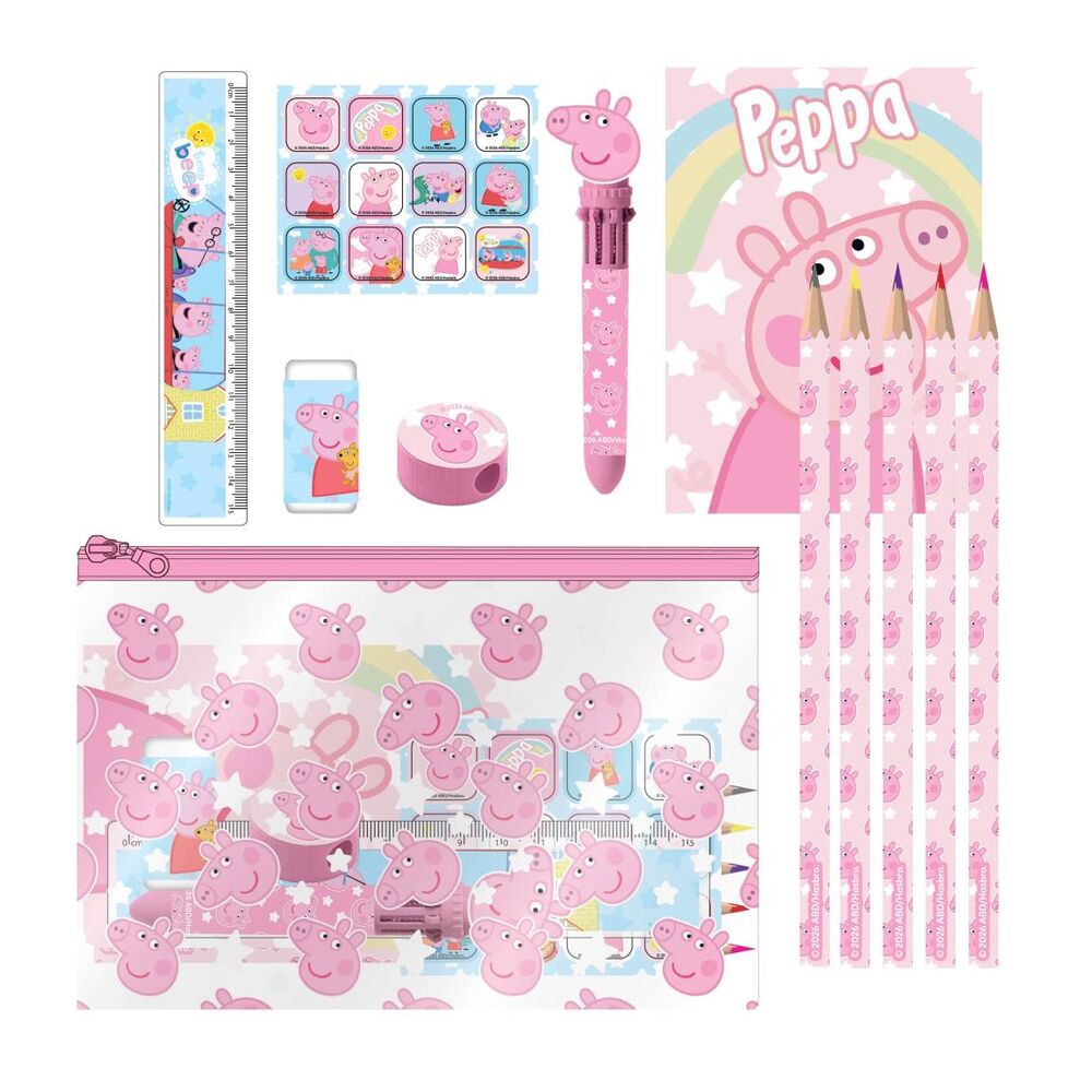 peppa pig stationery set