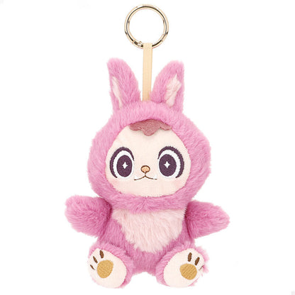 Chaveiro de pelúcia Kawaii Bunny Hen Hao de 12 cm (cores sortidas)