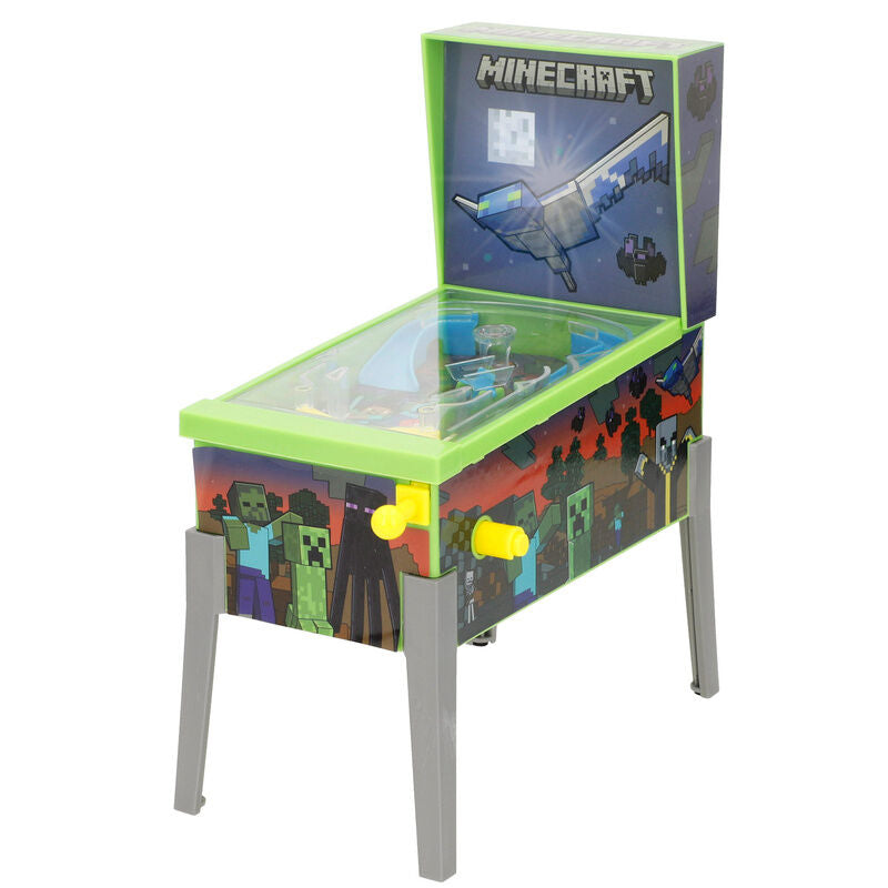 Mini máquina recreativa de pinball de Minecraft