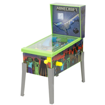 Mini máquina recreativa de pinball de Minecraft