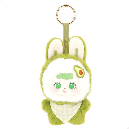 Porte clés en peluche Baby Kawaii Bunny Shui Guo 14 cm assorti