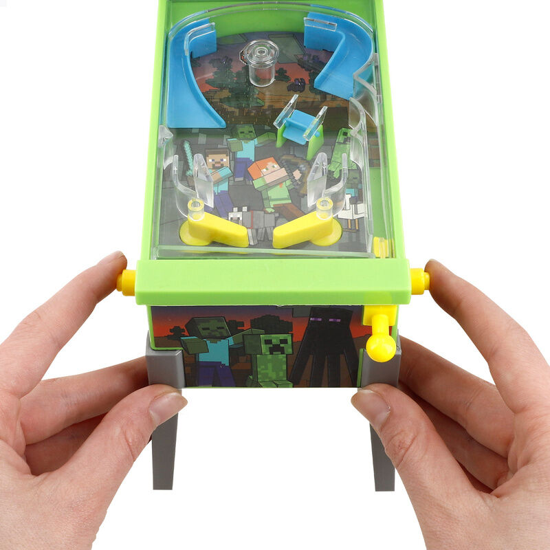 Mini máquina recreativa de pinball de Minecraft