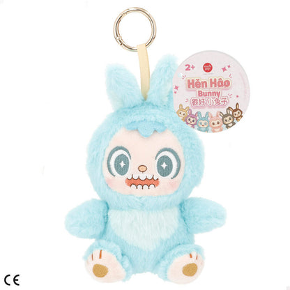 Chaveiro de pelúcia Kawaii Bunny Hen Hao de 12 cm (cores sortidas)