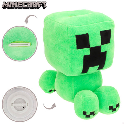 Hucha de peluche de Minecraft de 20 cm