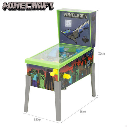 Mini máquina recreativa de pinball de Minecraft