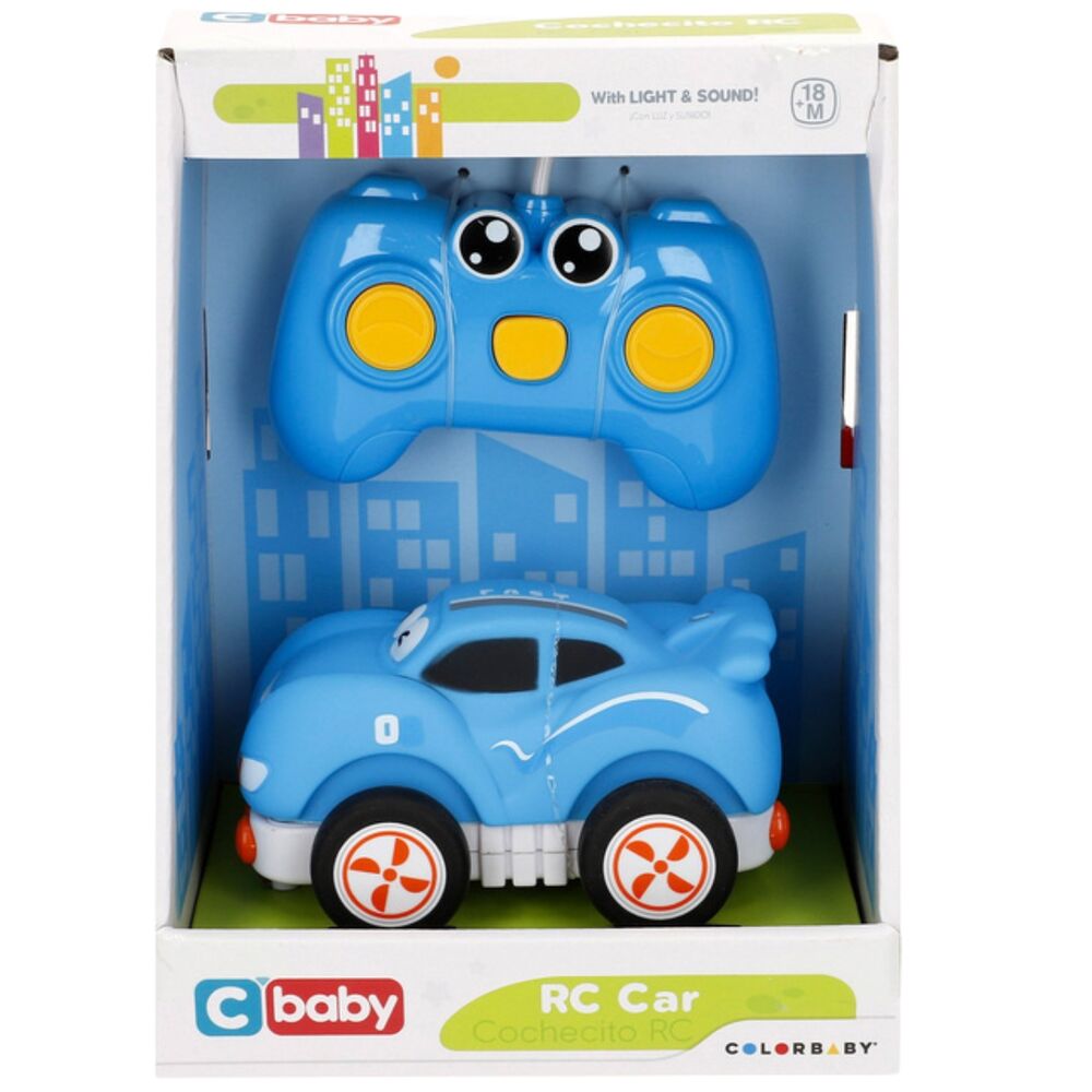 radio controlled car with lights and sounds