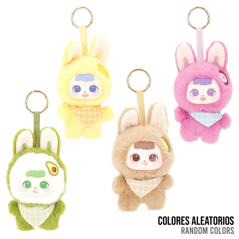 baby kawaii bunny shui guo 14cm assorted plush keychain doll