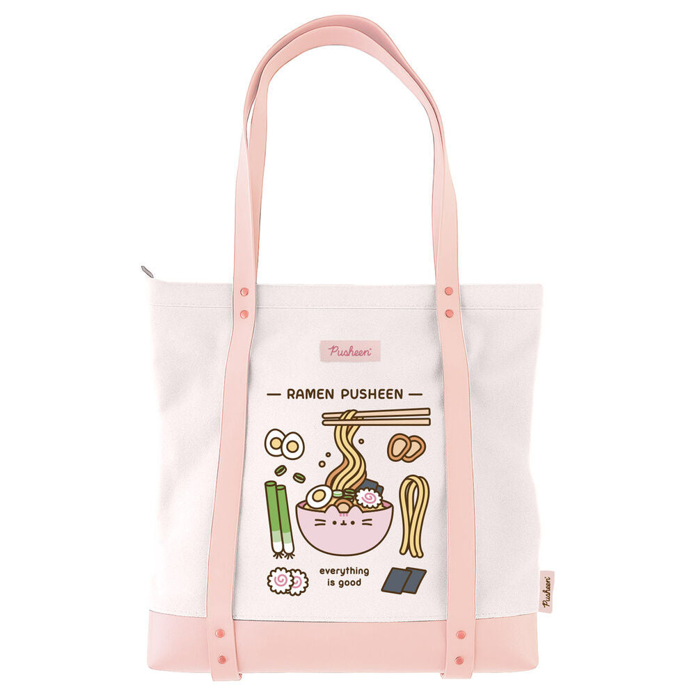 premium sushi roll pusheen fabric bag