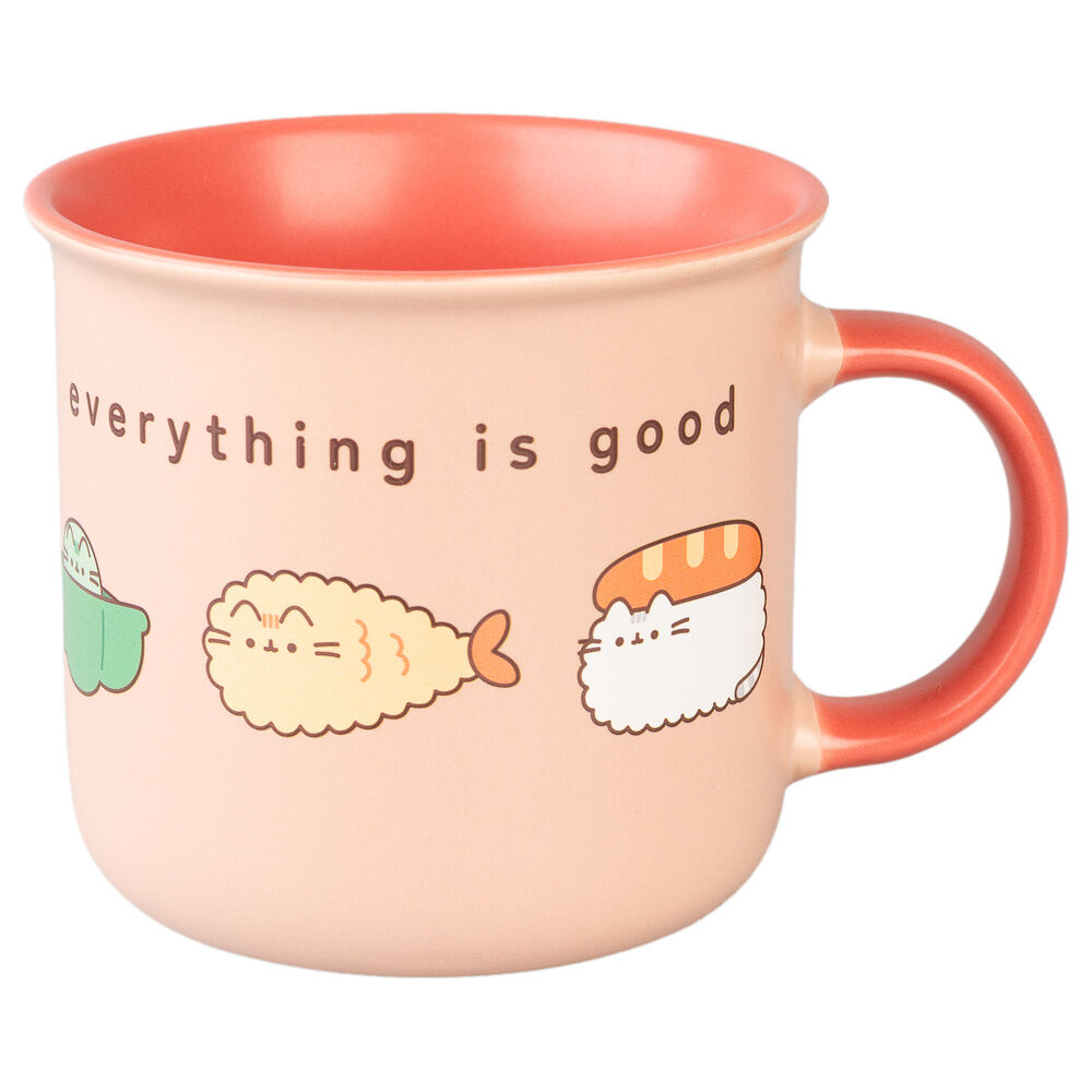 sushi roll pusheen premium mug