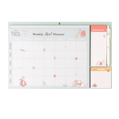 disney winnie the pooh magnetic meal planner